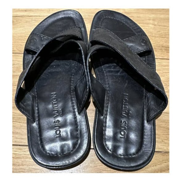 Louis Vuitton leather sandal - Picture 2 of 6